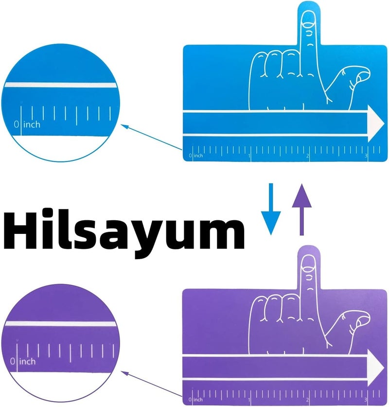 2FY2SW Hilsayum 32PCS One Finger Spacer for Kids Writing Aid Spacers Reading Sheets Multifunction Writing Instruments for School Office - Image 4